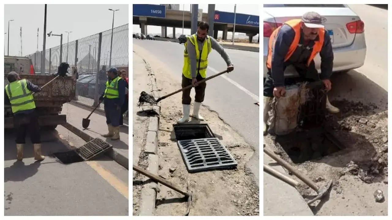 محافظة الجيزة تعلن خطة الطوارئ الميدانية لمواجهة موجة الطقس السيئ والأمطار الغزيرة